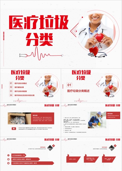 医疗垃圾分类叙述处理流程ppt