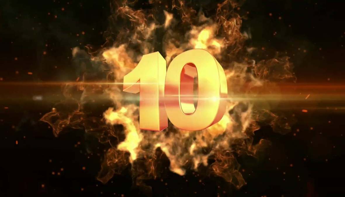 金色创意年会庆典暨颁奖典礼10秒倒计时ppt【mov】