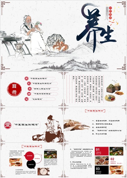 古风中医中药调理-养生总结ppt