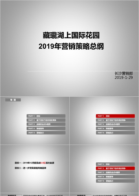 房地产营销策略总纲PPT