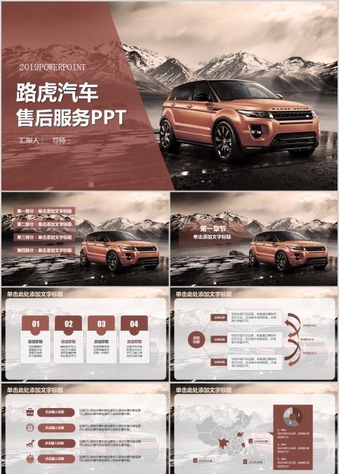 路虎汽车售后服务PPT