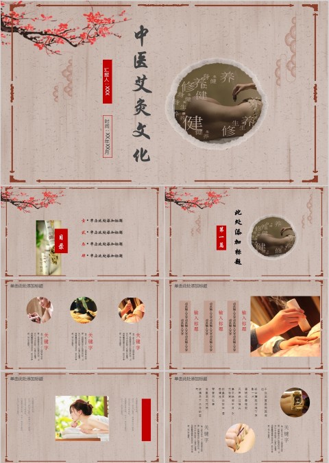 中医艾灸文化PPT