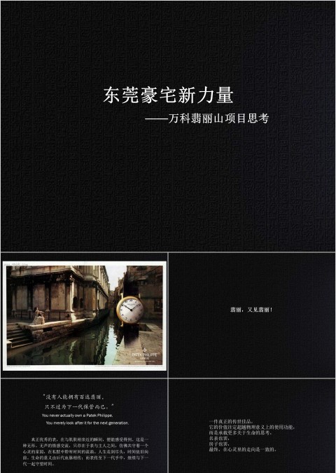 房地产项目营销策划案PPT