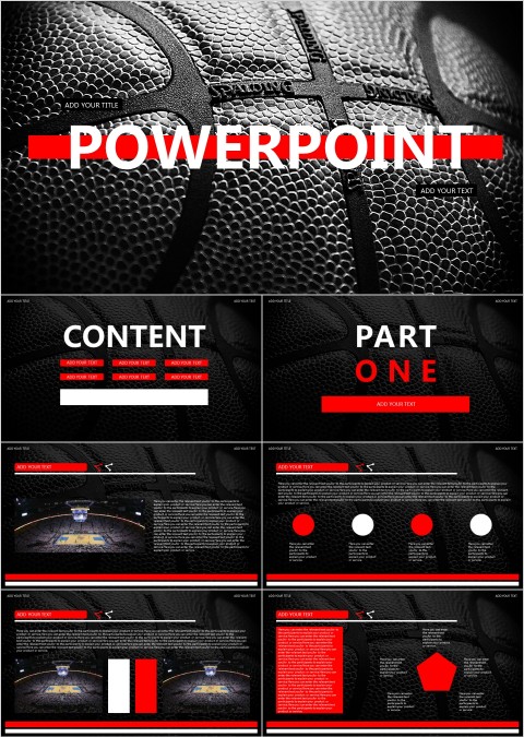 篮球运动健身PPT