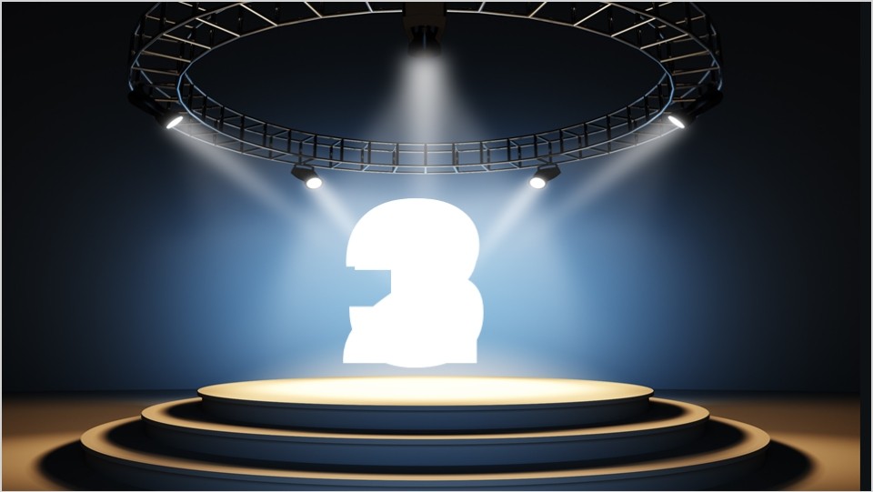 炫酷5秒10秒倒计时视频片头PPT模板动画制作素材