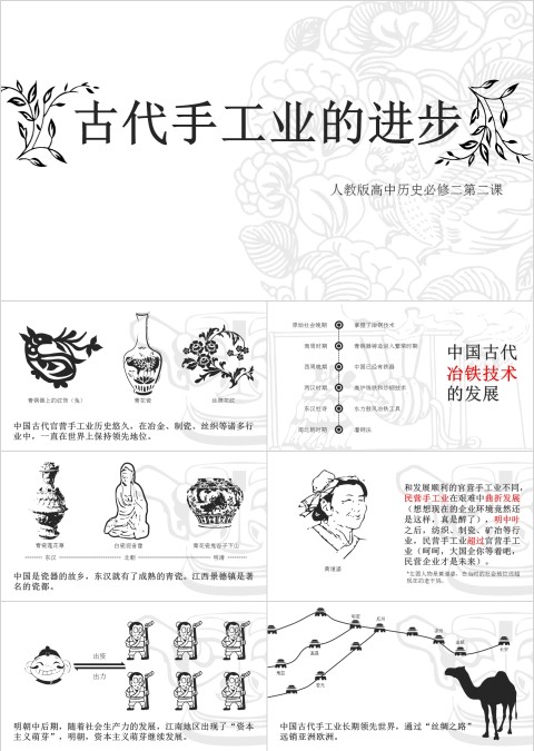 历史课件古代手工业的进步