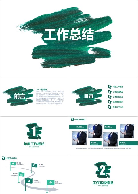 工业污染调查报告PPT模版