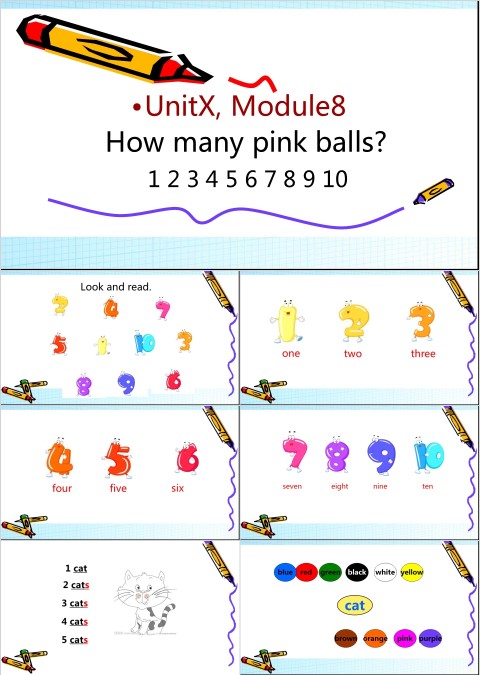 简单小学英语教学课件ppt