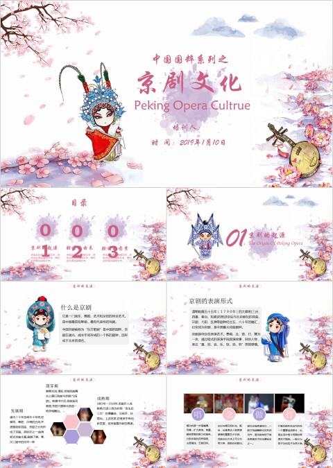 中国国粹系列之京剧文化ppt