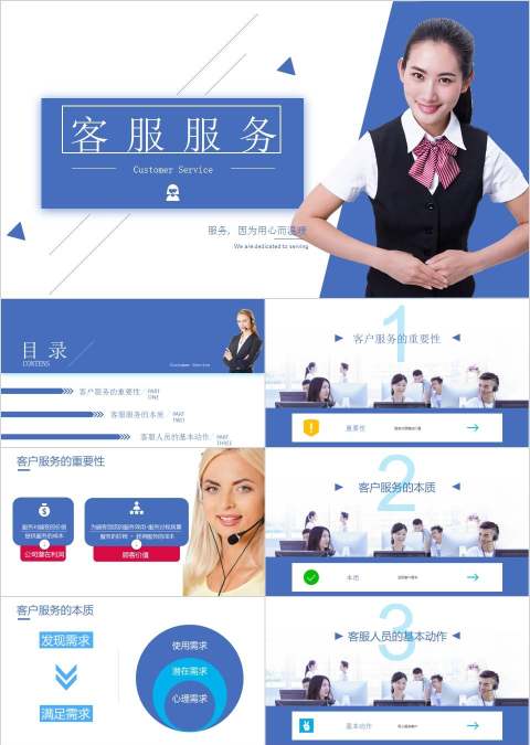 客服新员工入职培训PPT