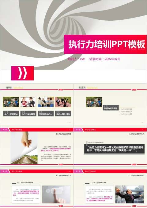 执行力培训PPT模板