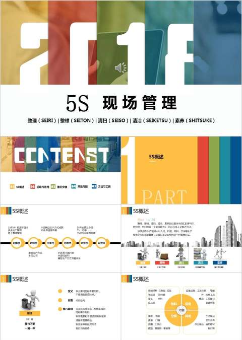 5S现场管理深度解析PPT模板