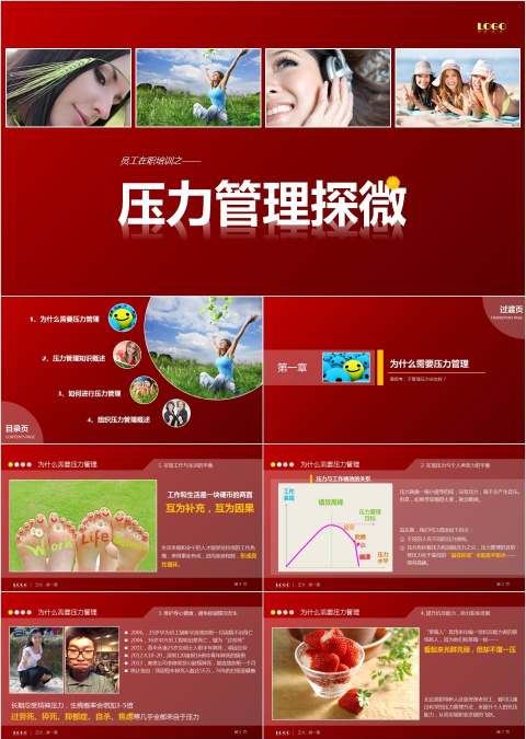 员工在职培训压力管理探微员工培训PPT