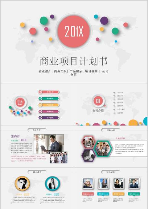 完整框架商业项目计划书