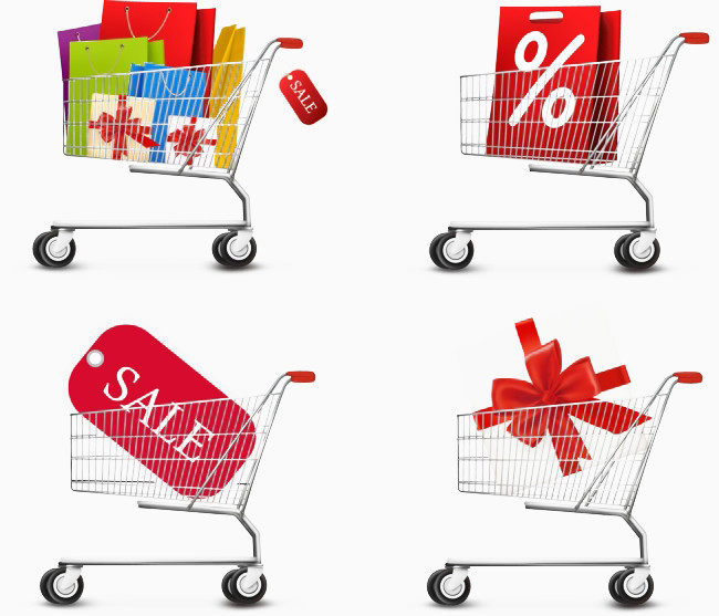 超市促销免扣图案