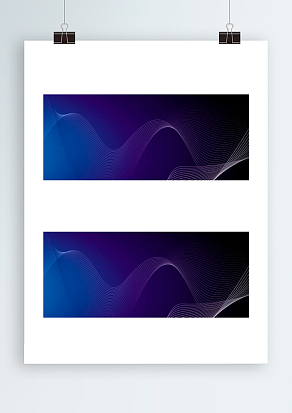 线条波纹唯美背景设计