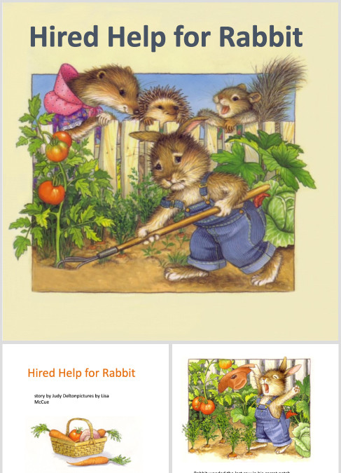 英语绘本故事《Hired Help  for Rabbit 》
