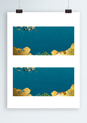 浅蓝色背景小花唯美背景墙