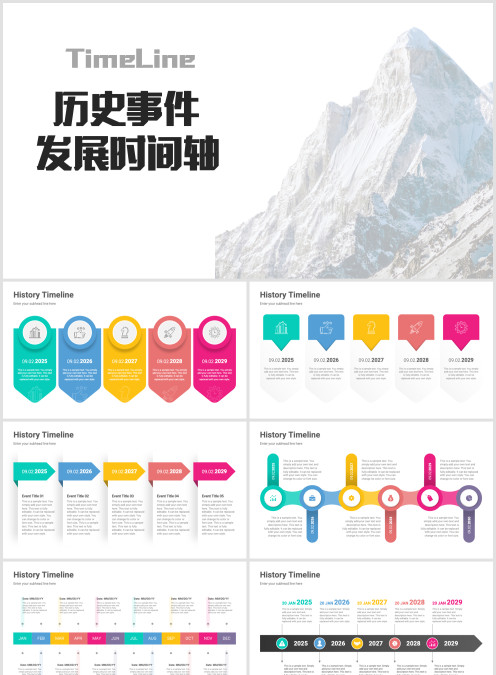 历史事件发展时间线