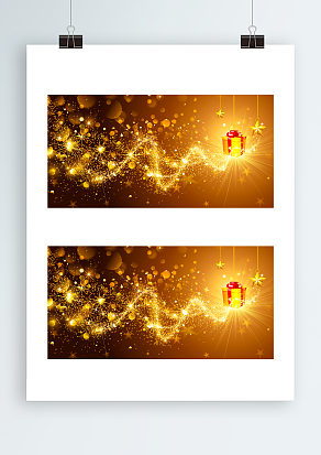 烟火礼物背景帷幕