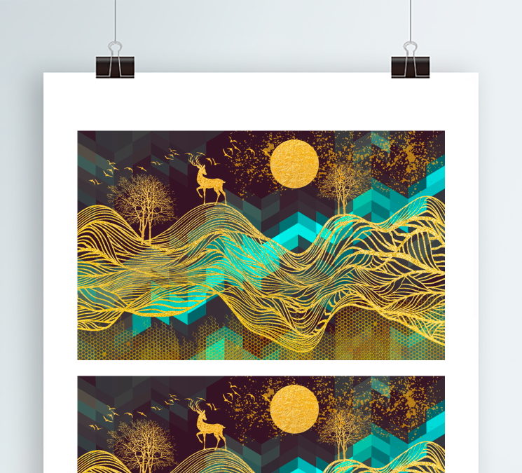 复古中国风背景设计图