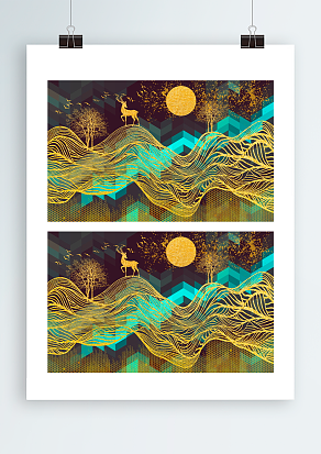 复古中国风背景设计图