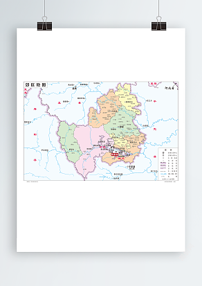 山西阳泉市阳泉郊区地图（高清EPS版）