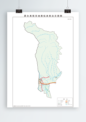 伊犁哈萨克自治州-霍尔果斯市（高清EPS版）