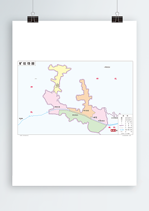 山西阳泉市阳泉矿区地图（高清EPS版）