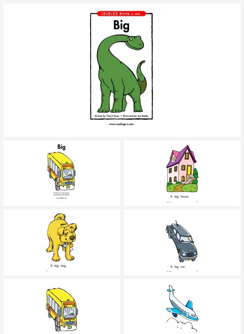 卡通英语绘本Bigppt