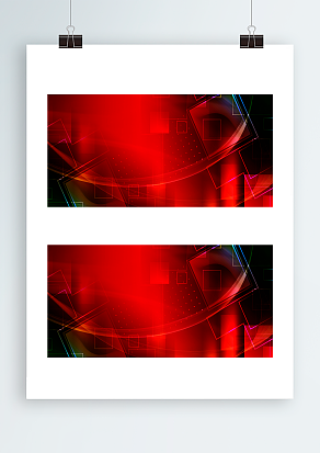 红色高端大气背景墙