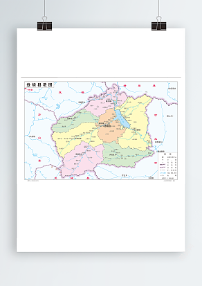 山西太原市娄烦县地图（高清EPS版）