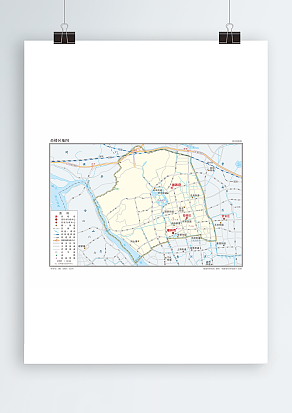 鼓楼区地图_基本要素版（高清PDF版）