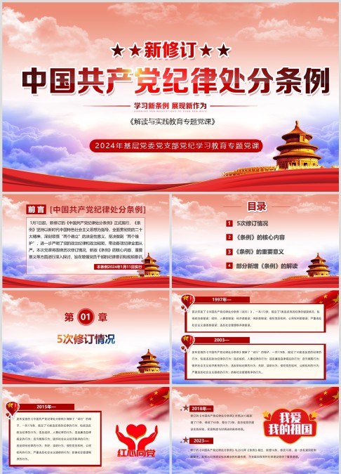 中国共产党纪律处分条例-解读与实践教育专题党课