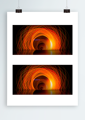 创意网格火焰设计背景图