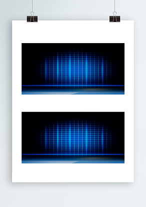 网格背景帷幕设计图