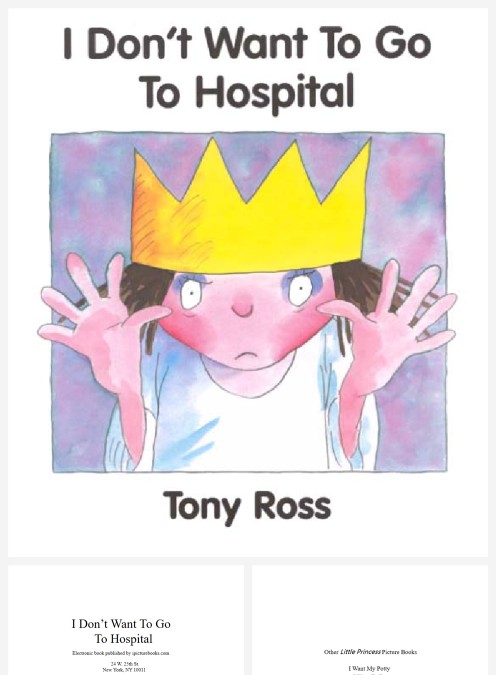 IDon'tWantToGoToHospital英语绘本