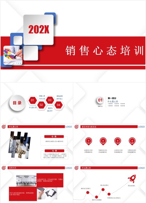 202X销售心态培训员工培训PPT