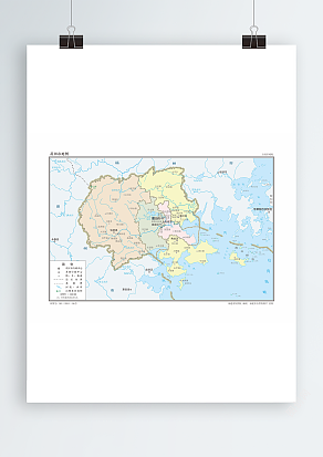 莆田市地图_行政区域版（高清PDF版）