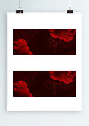 中国风复古简约唯美大气背景图