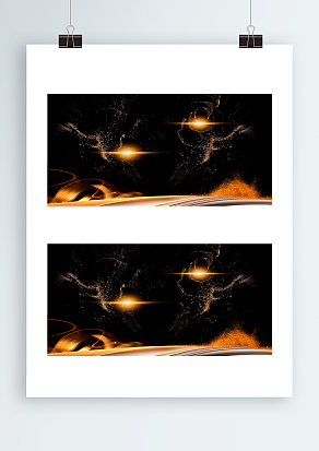 寥寥星光背景帷幕