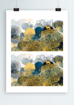 2021唯美灵魂背景帷幕设计