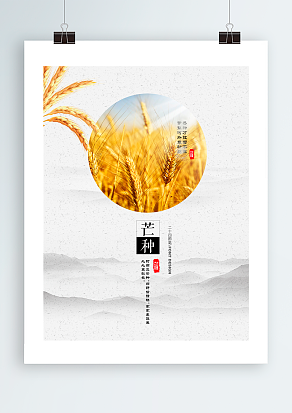 中国传统文化二十四节气芒种