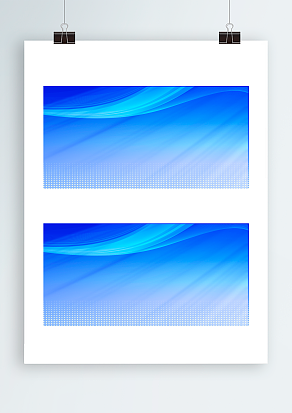 简约蓝色背景墙设计图