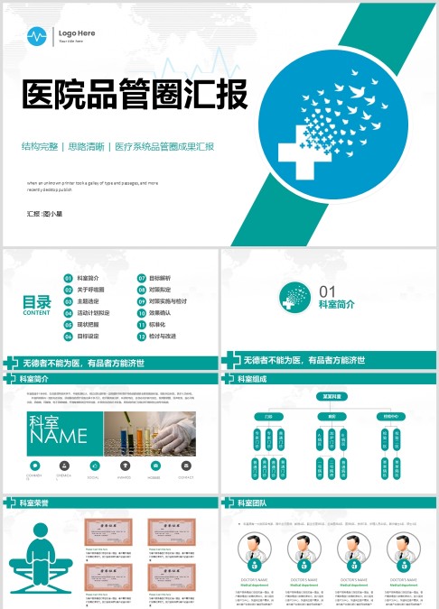 结构完整医疗系统品管圈成果汇报