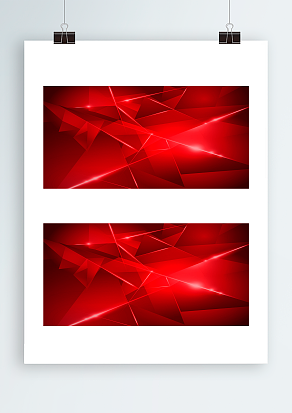 不规则红色背景墙
