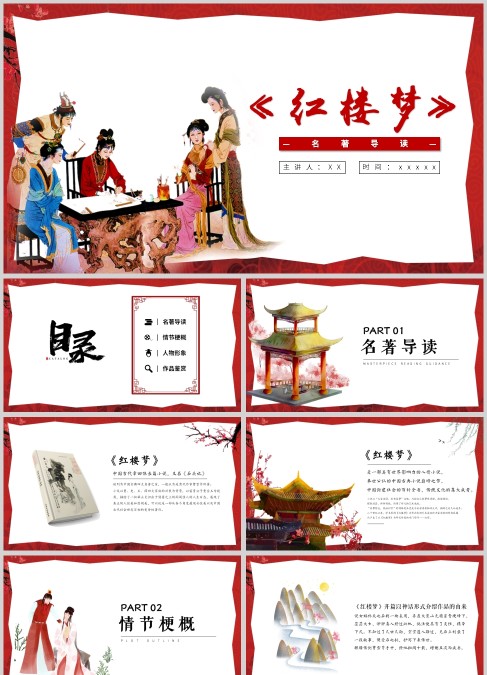 名著导读之红楼梦PPT课件