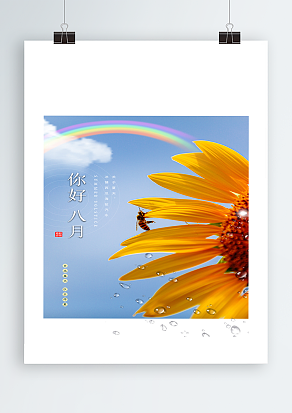 2020晴朗八月-心情向阳