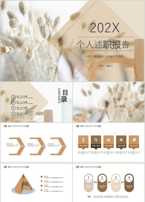 202X个人述职报告PPT