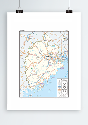 漳州市地图_基本要素版（高清PDF版）